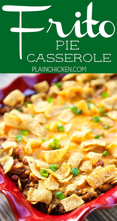 Frito Pie Casserole Everyone Loved This Recipe Ground Beef Onion