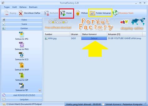 Setelah dipilih jenis icon yang akan dibuat. CARA MERUBAH FORMAT GAMBAR MENJADI JPG, PNG, ICO, BMP, GIF ...