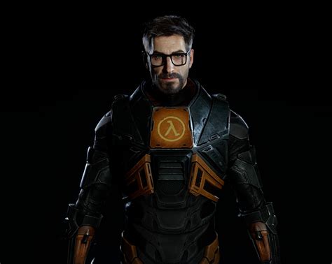 Gordon Freeman Video Game Characters Portrait Display Half Life