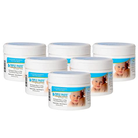 Triple Paste Diaper Rash Cream Hypoallergenic Medicated
