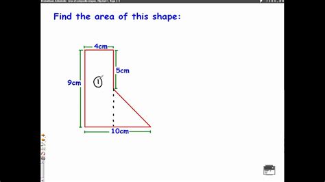 How did you find the width? Area of composite shapes mathscast - YouTube
