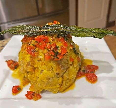 Bexs Mofongo With Shrimp And Mojo Sauce Grand Prize Winner Familia
