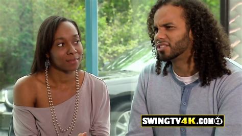 Black Hot Couple Arrives At The Swinger Mansion To Become