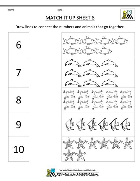 Worksheet For Kindergarten Kindergarten