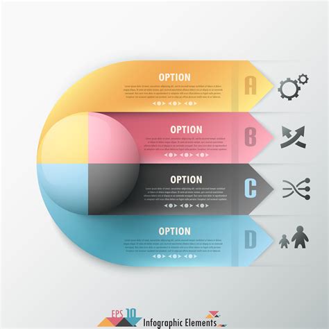 Modern infographic options banner. 581362 - Download Free Vectors ...