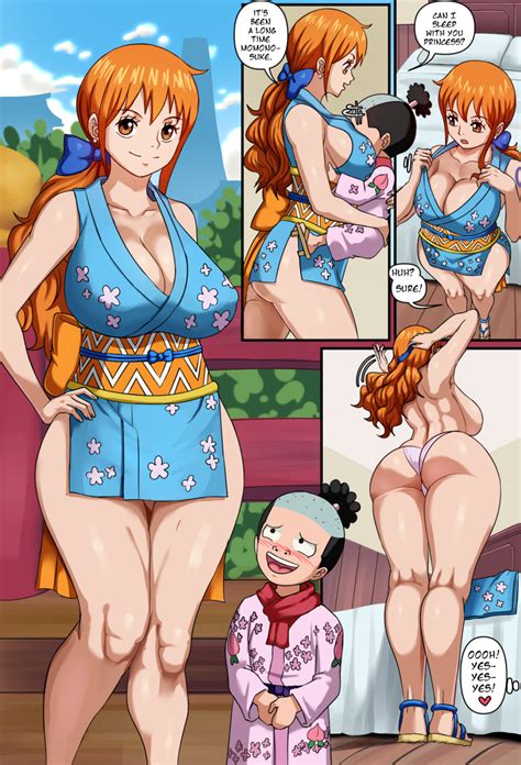 Pinkpawg Momonosuke One Piece Nami One Piece Nami One Piece