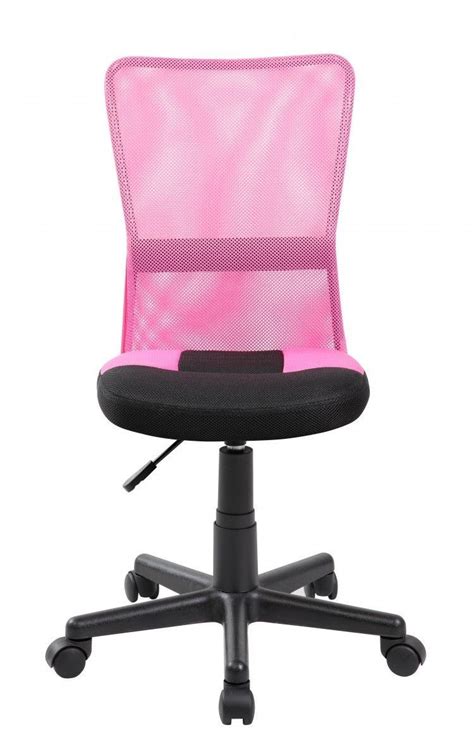 This hot pink is awesome! Computer Office Desk Chair Pink Swivel Back Support ...