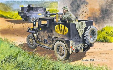 M151 Mutt Military Utility Tactical Truck Don Greer Vietnam