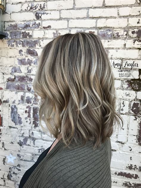 Ash Blonde Hair With Highlights And Lowlights
