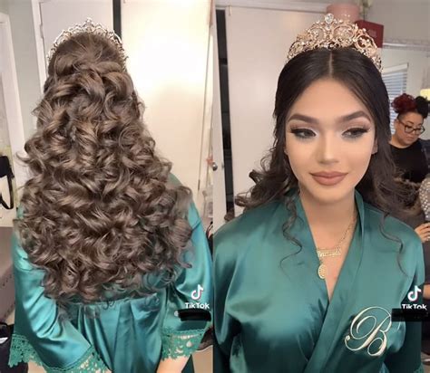 Quinceañera Hairstyle In 2022 Quince Hairstyles Quinceanera Hairstyles Quincenera Hairstyles