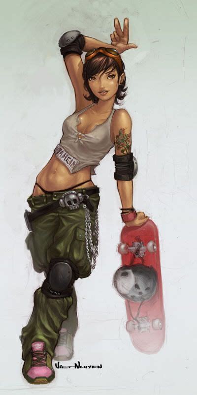 Hot Skate Art In 2019 Skater Girls Character Design Skate Girl