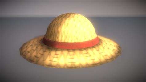 Luffys Straw Hat 3d Model By Will The Soulless Willthesoulless