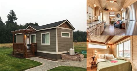 This 300 Sq Ft Tiny House Is A Luxury Farmhouse Tiny Houses