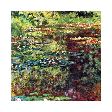 Stampa Su Tela Claude Monet Stagno Di Waterlily L Arte Del Regalo