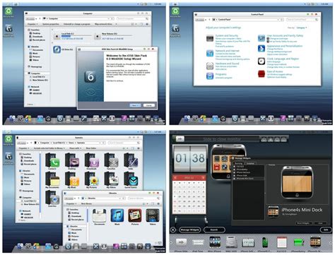 Ios 6 Theme Gives Windows 7 And 8 Pc An Iphone Computer Look