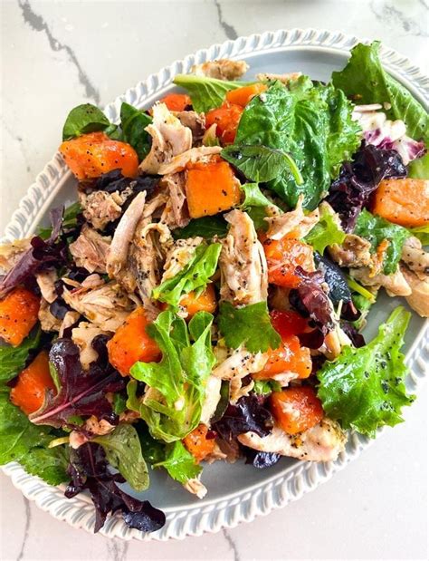 Turn heat up to medium and cook for a minute or two or until flour just begins to color. Low FODMAP Chicken Papaya Salad with Poppy Seed Dressing ...