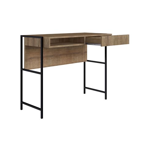 Mckenzie Office Desk Walnut Black Casabianca Touch Of Modern