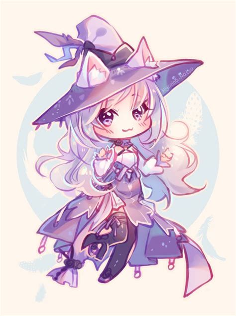 Commission Feather Witch By Hyanna On
