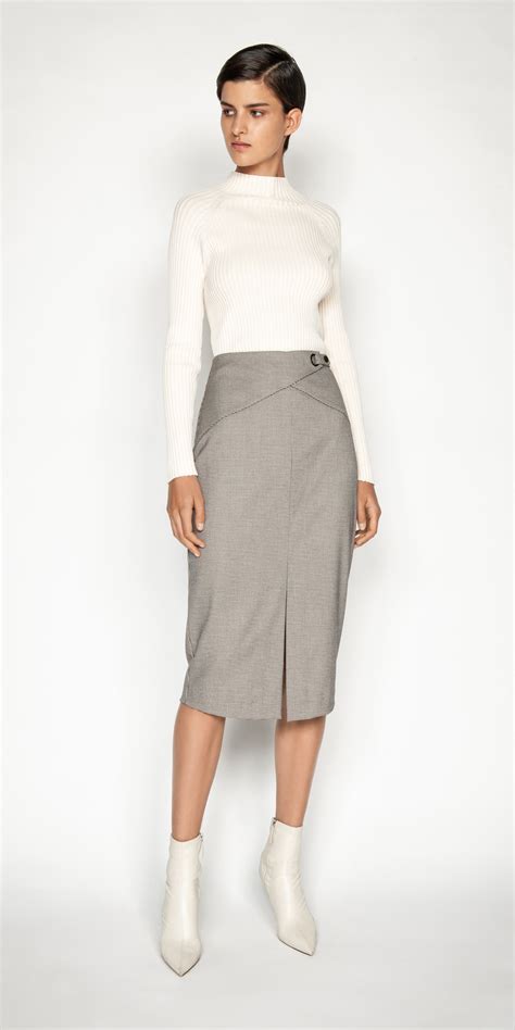 Mini Houndstooth Pencil Skirt Buy Skirts Online Cue