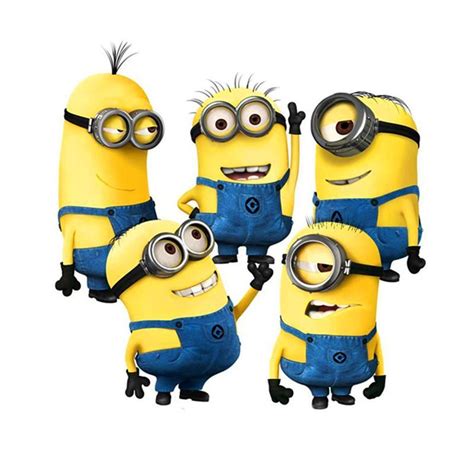 5 Large Minions Despicable Me Removable Wall Stickers Decal Home Decor