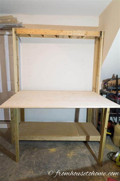 How To Build A Fold Down Workbench In A Day