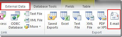 In contrast, there's no sense in your mailsender class. Send Access 2010 Database Table With Email Tool