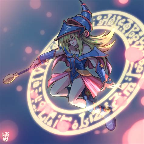 Artstation Dark Magician Girl Yu Gi Oh