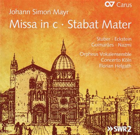 Cd Carus Publica La `misa En Do Menor` Y El `stabat Mater` De Johann