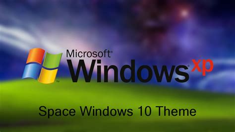 Windows Xp Plus Space Theme For Windows 10 By Nc3studios08 On Deviantart
