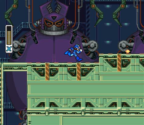 Mega Man X2 Snes 019 The King Of Grabs
