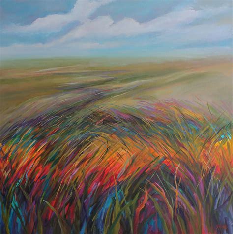Daily Painters Abstract Gallery Contemporary Landscape Painting By Kay