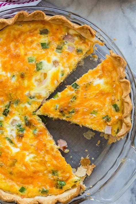 And there was wine, so much of it? This Easy Ham Quiche recipe started with a refrigerated pie crust or you can make your own! It's ...