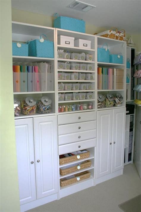 Cheap Craft Room Storage Cabinets Shelves Ideas 4 Craft Room Storage