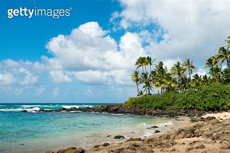 North Shore Laniakea Beach Landscape in Oahu Hawaii 이미지 1187033983