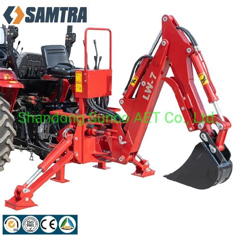 Ce Approved Side Shift Backhoe Tractor Excavator Tractor Rear Mounted