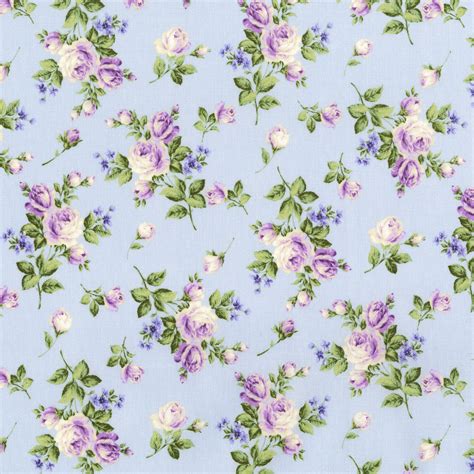 3145 001 Afternoon In The Attic Heirloom Floral Lavender Fabric