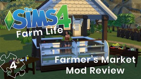 Sims 4 Farmers Market Mod