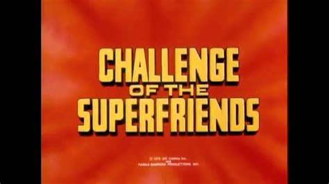 Playing via spotify playing via youtube playback options Challenge of the Superfriends Opening Credits and Theme Song | Superfriends, Tv themes, Title card