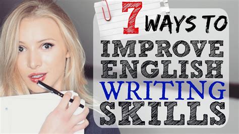 7 Ways To Improve English Writing Skills
