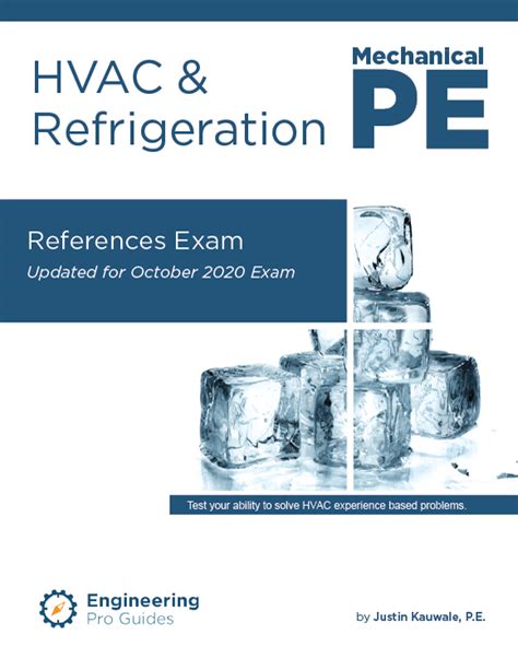 HVAC & Refrigeration References Exam | Mechanical and Electrical PE