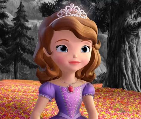 Sofia The Main Character From The Tv Series Sofia The First Who Became A Princess Sofia The