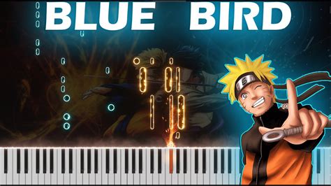 Naruto Shippuden Blue Bird Piano Cover Youtube