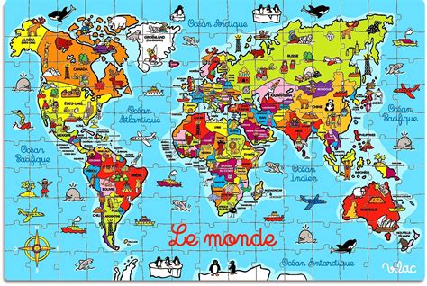 Carte Du Monde Gratuite