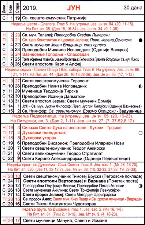 Srpski Crkveni Kalendar Download Pravoslavni Kalendar On Pc Mac With