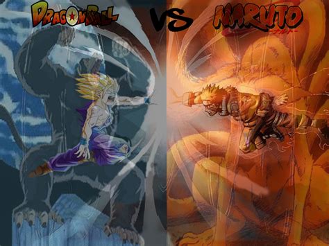 The legacy of goku ii was released in 2002 on game boy advance. Dragon Ball vs Naruto by desz19 on DeviantArt