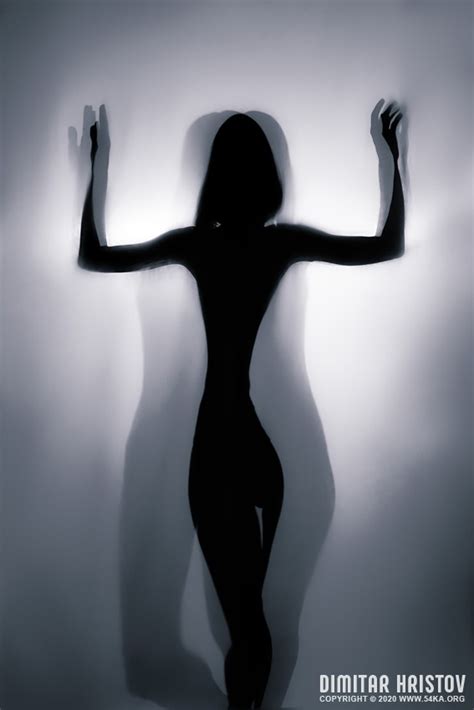 Beauty Silhouette Pose Of A Girl Backlight Photography 54ka Photo