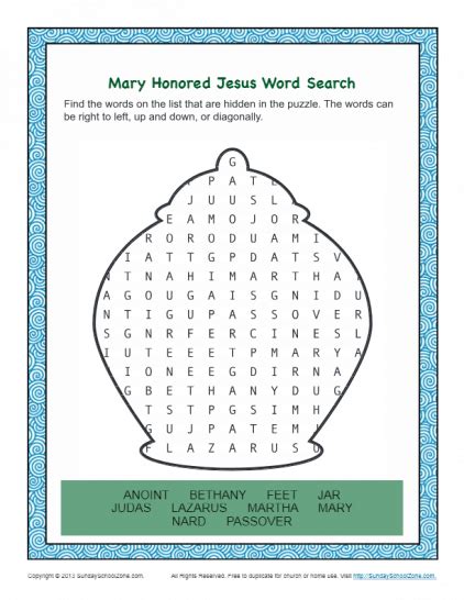 Also, find more png about free. Mary Anointed Jesus' Feet Bible Activities on Sunday ...