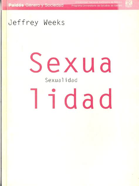 weeks jeffrey sexualidad completo pdf pdf