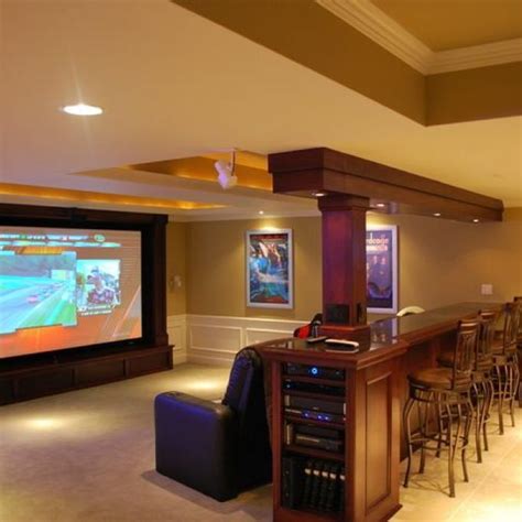 However, that does mean you cannot maximize your precious space. 27 Cool Basement Home Theater, Ready To Entertain - Reverb