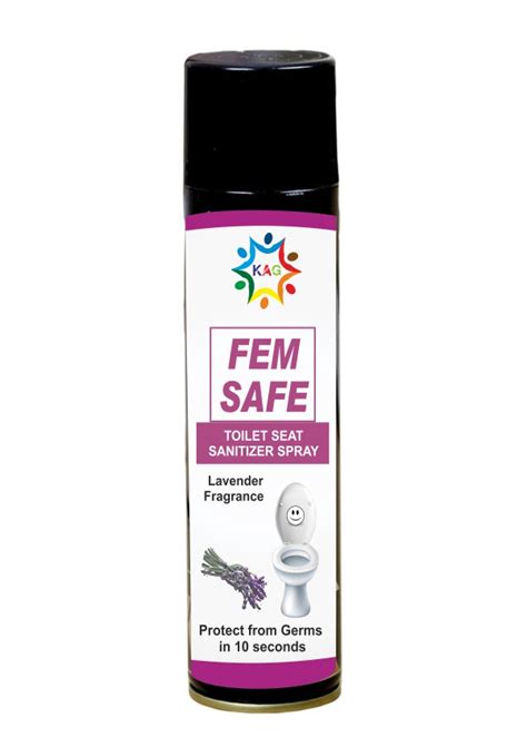 Kag Fem Safe Toilet Sanitizer Spray Lavender